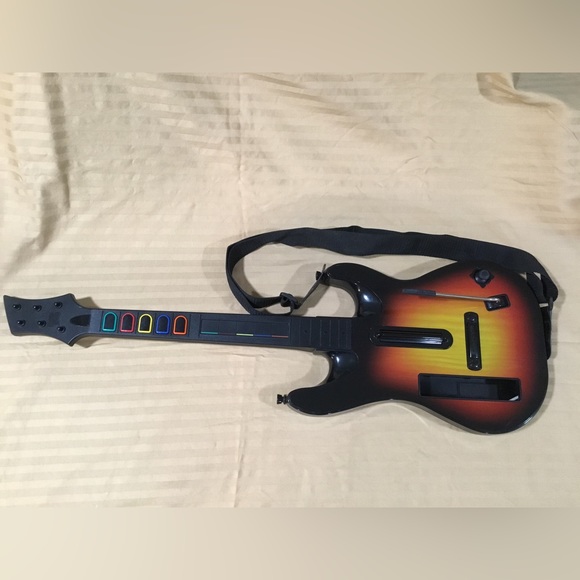 Nintendo Other - Nintendo Wii Guitar Hero Red Octane Sunburst Wireless Controller
